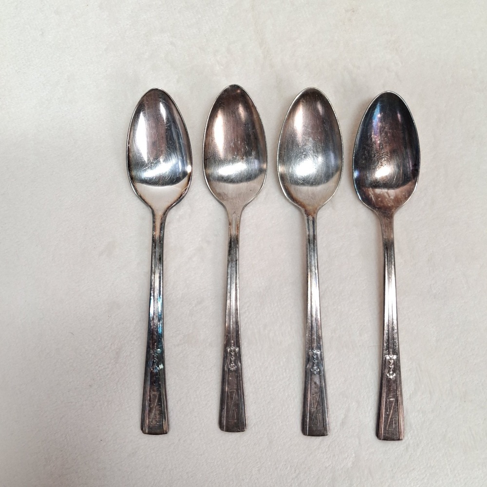Vintage Silverware Spoons WM ROGERS MFG. CO EXTRA PLATE ORIGINAL ROGERS